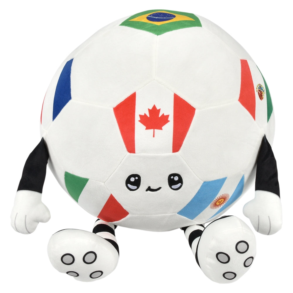 Soccer Plush 14" Global Soccer Man