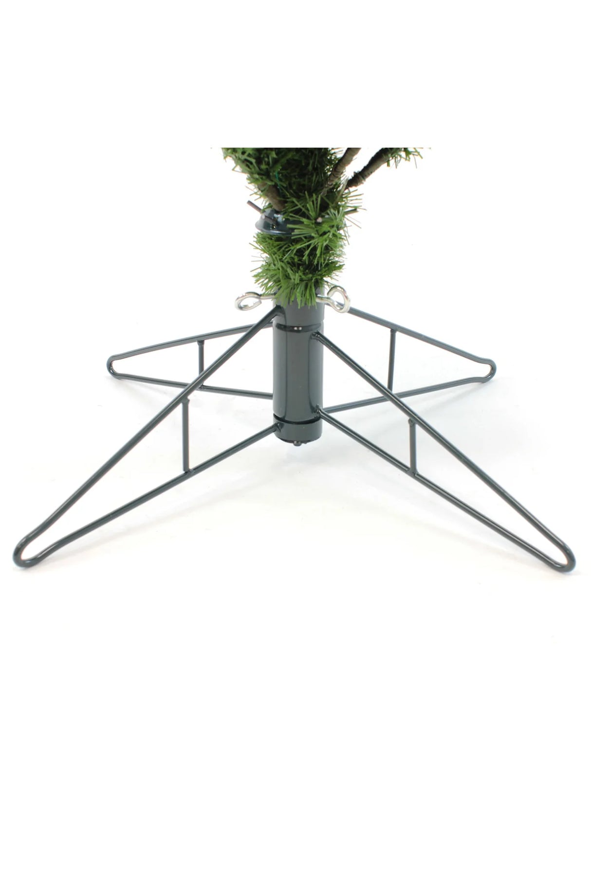 Prelit Slim Mixed Spruce Christmas Tree with Warm White Lights