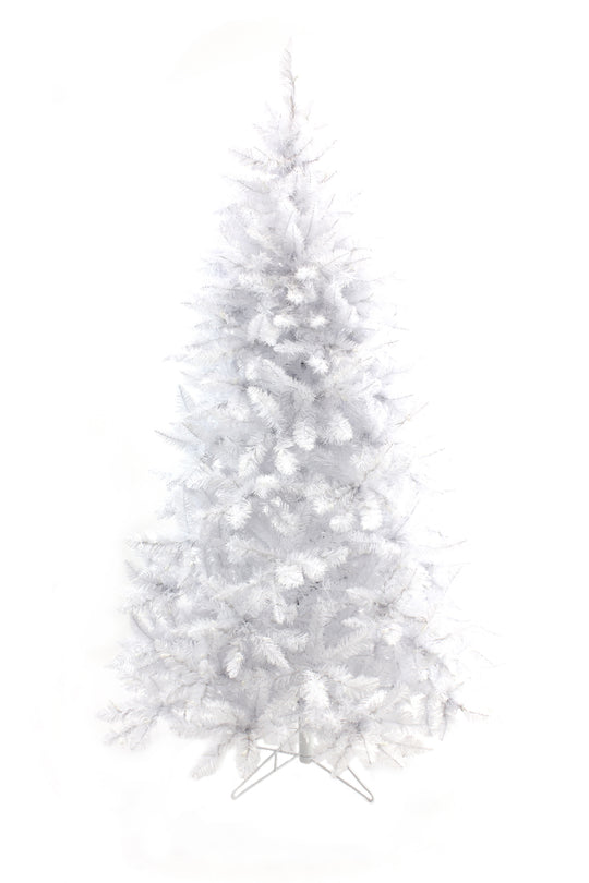 White Spruce Tree with Metal Stand