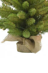 3' Tabletop Christmas Tree with Burlap Base