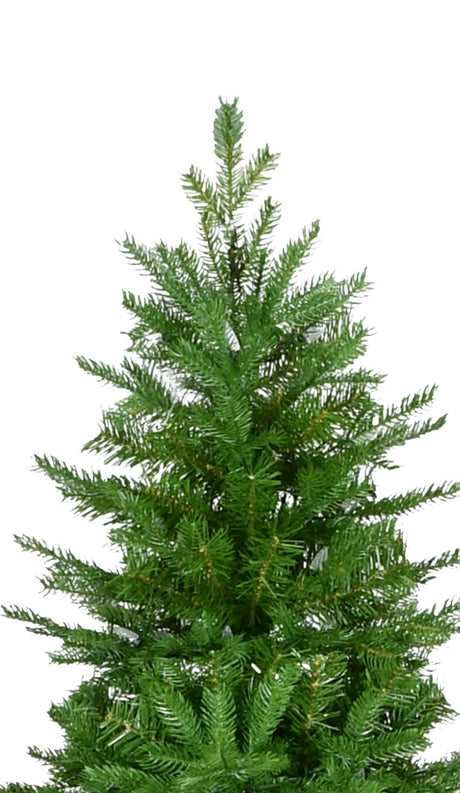 9' TREE, 1673 TIPS, METAL STAND, 58" DIA