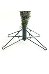 Prelit Slim Snow Flocked Christmas Tree with Warm White Lights