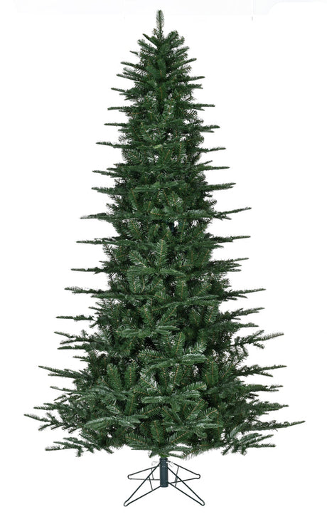 9' TREE, 2313 TIPS, METAL STAND, 62" DIA
