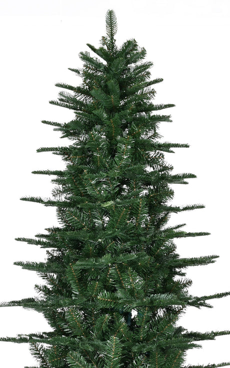 9' TREE, 2313 TIPS, METAL STAND, 62" DIA