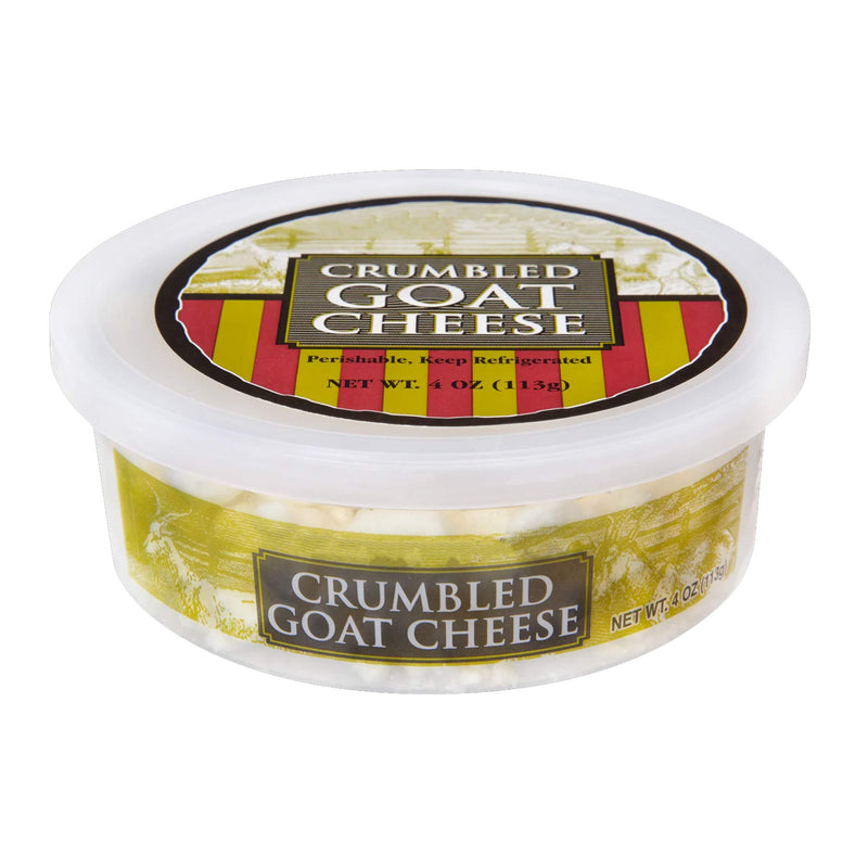 Crumbled Goat Cheese Fresh Tangy Goat Milk Cheese Crumbles for Salads Pizza Pasta and Baking