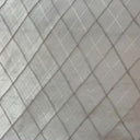 Piandre Silk Fabric - Solid Diamond Geometric, 54" Width (1 Yard)