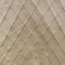 Piandre Silk Fabric - Solid Diamond Geometric, 54" Width (1 Yard)
