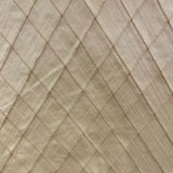 Piandre Silk Fabric - Solid Diamond Geometric, 54" Width (1 Yard)