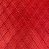 Piandre Silk Fabric - Solid Diamond Geometric, 54" Width (1 Yard)