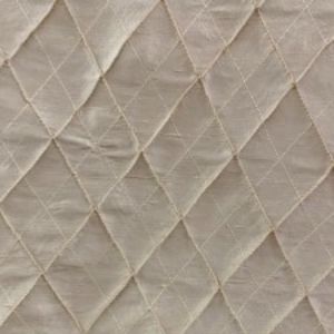 Piandre Silk Fabric - Solid Diamond Geometric, 54" Width (1 Yard)
