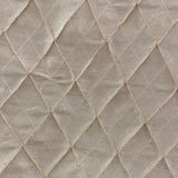 Piandre Silk Fabric - Solid Diamond Geometric, 54" Width (1 Yard)