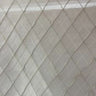 Piandre Silk Fabric - Solid Diamond Geometric, 54" Width (1 Yard)