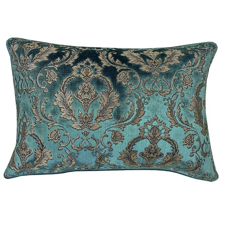 Beatrice Traditional Damask Cut Velvet Fabric - Damask Pattern, 18"H X 26"W (1 Piece)