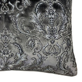 Beatrice Traditional Damask Cut Velvet Fabric - Damask Pattern, 18"H X 26"W (1 Piece)