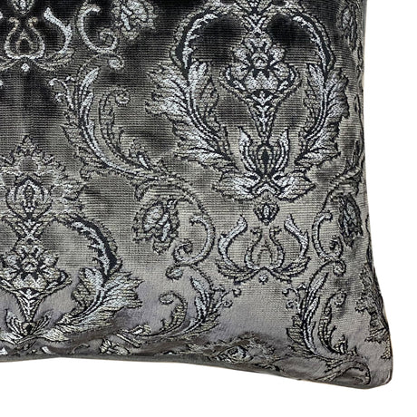 Beatrice Traditional Damask Cut Velvet Fabric - Damask Pattern, 18"H X 26"W (1 Piece)