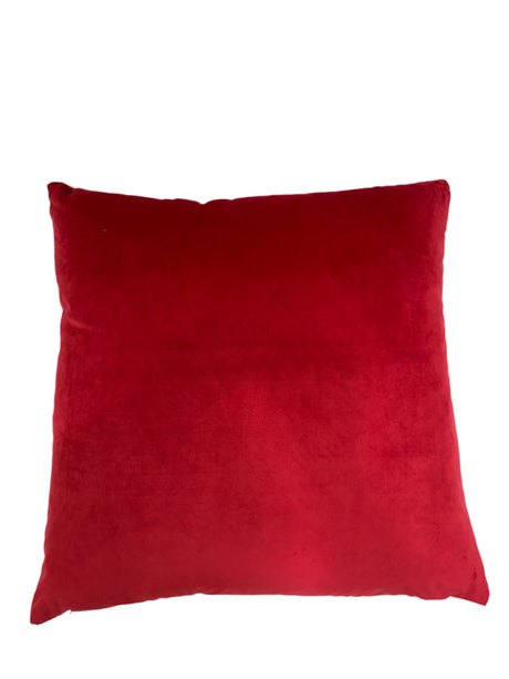 Alaya Moorish Cut Velvet Pillow - Geometric Pattern, 23" X 23" (1 Piece)
