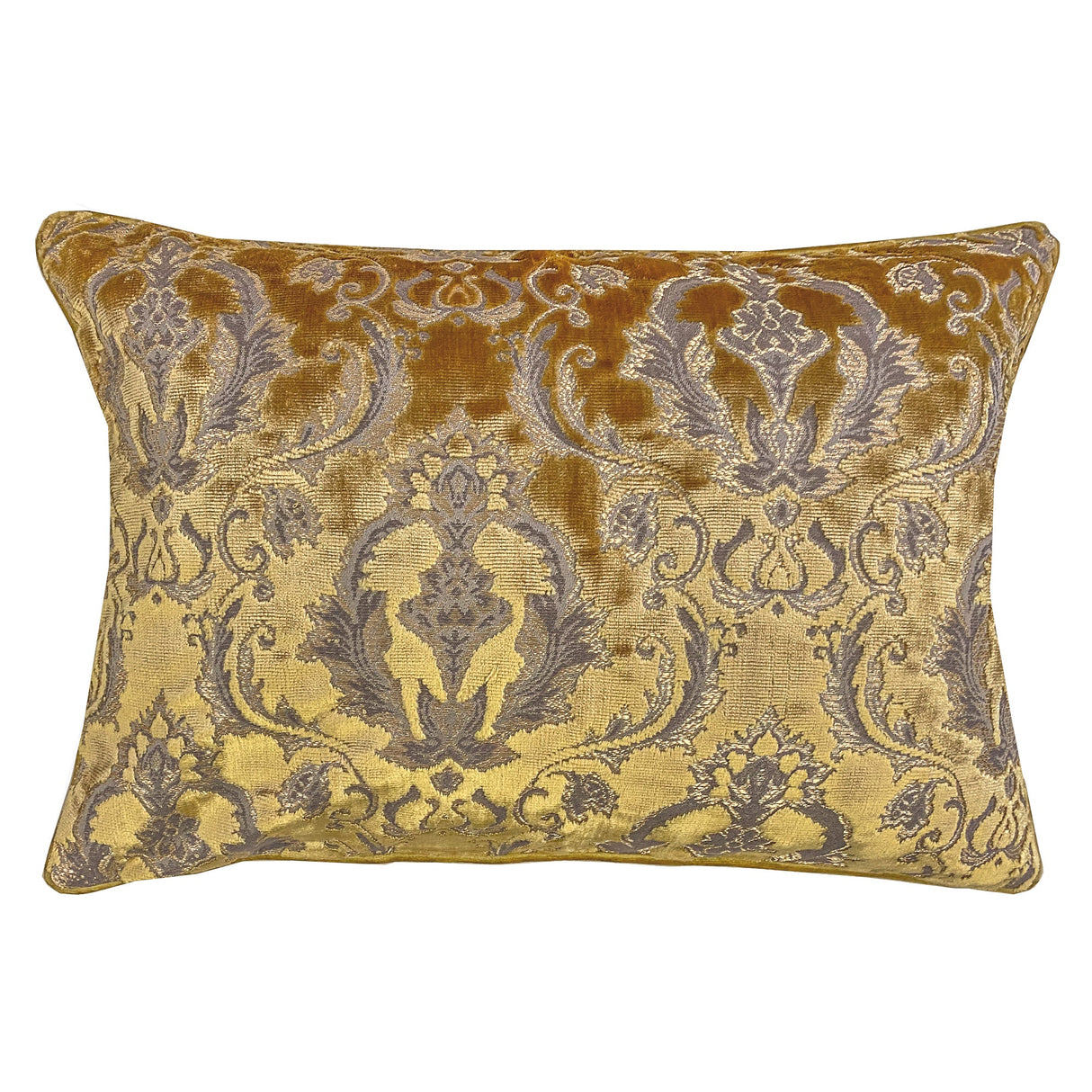 Beatrice Traditional Damask Cut Velvet Fabric - Damask Pattern, 18"H X 26"W (1 Piece)