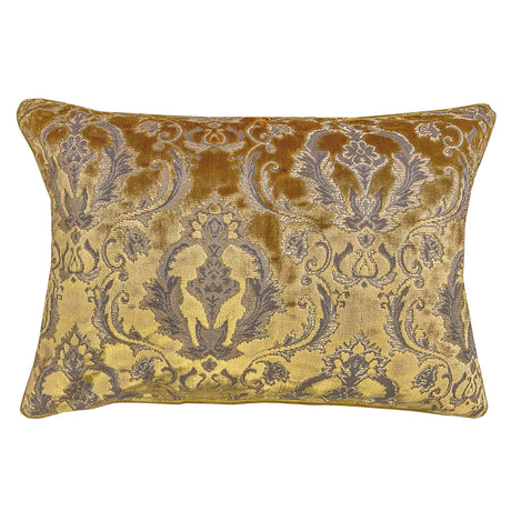 Beatrice Traditional Damask Cut Velvet Fabric - Damask Pattern, 18"H X 26"W (1 Piece)
