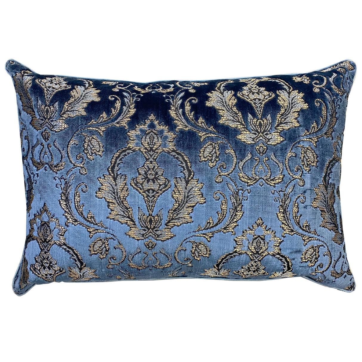 Beatrice Traditional Damask Cut Velvet Fabric - Damask Pattern, 18"H X 26"W (1 Piece)