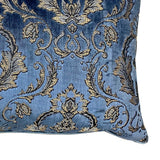 Beatrice Traditional Damask Cut Velvet Fabric - Damask Pattern, 18"H X 26"W (1 Piece)