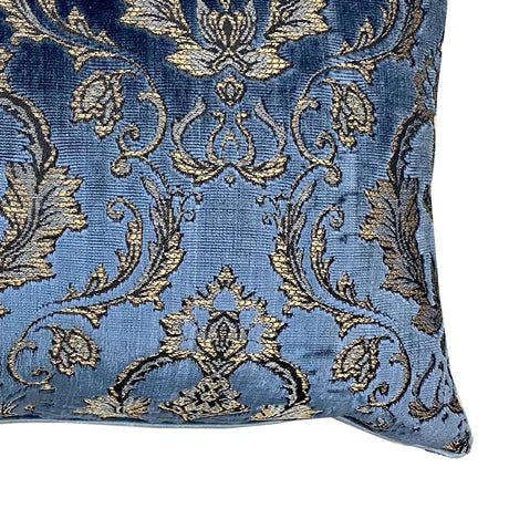 Beatrice Traditional Damask Cut Velvet Fabric - Damask Pattern, 18"H X 26"W (1 Piece)