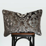 Beatrice Traditional Damask Cut Velvet Fabric - Damask Pattern, 18"H X 26"W (1 Piece)
