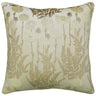 Camelia Floral Cut Velvet Fabric - Floral Pattern, 23" X 23" (1 Pillow)