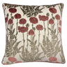Camelia Floral Cut Velvet Fabric - Floral Pattern, 23" X 23" (1 Pillow)