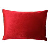 Merry & Bright Velvet Embroidery Pillow - Holiday Typography, 14" X 20" (1 Pillow)