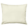 Giada Outdoor Pillow Velvet Fabric - Solid Ivory, 18X22 (1 Pillow)