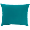 Giada Outdoor Pillow Velvet Fabric - Solid Ivory, 18X22 (1 Pillow)