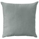 Giada Outdoor Pillow Solid Velvet Fabric - Ivory, 23X23 (1 Pillow)