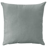 Giada Outdoor Pillow Solid Velvet Fabric - Ivory, 23X23 (1 Pillow)