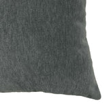 Giada Outdoor Pillow Solid Velvet Fabric - Ivory, 23X23 (1 Pillow)