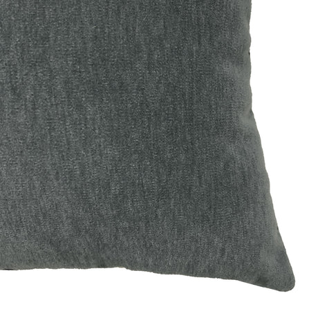 Giada Outdoor Pillow Velvet Fabric - Solid Ivory, 18X22 (1 Pillow)