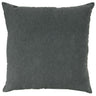 Giada Outdoor Pillow Solid Velvet Fabric - Ivory, 23X23 (1 Pillow)