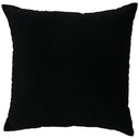 Giada Outdoor Pillow Solid Velvet Fabric - Ivory, 23X23 (1 Pillow)