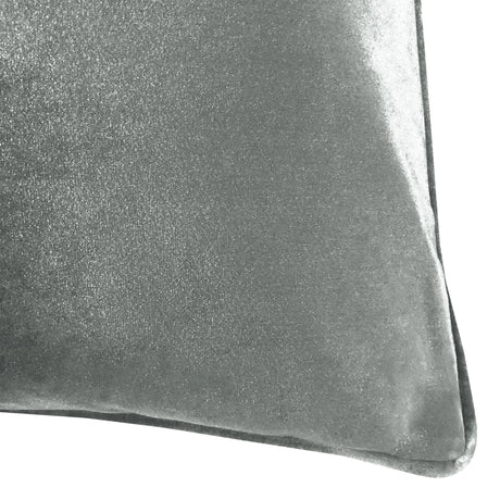 Ice Shiny Velvet Fabric - Solid, 24" X 24" (1 Pillow)