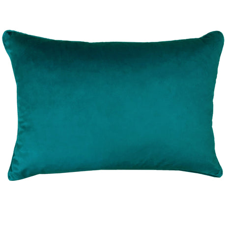 Madsen Decorative Throw Pillows Cut Velvet Fabric - Damask Pattern, 18" X 26" (1 Pillow)