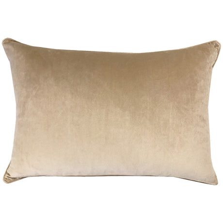 Madsen Decorative Throw Pillows Cut Velvet Fabric - Damask Pattern, 18" X 26" (1 Pillow)