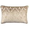 Madsen Decorative Throw Pillows Cut Velvet Fabric - Damask Pattern, 18" X 26" (1 Pillow)