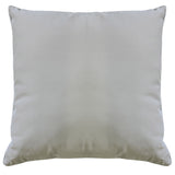 Nammos Outdoor Pillow - Solid With Piping, 24X24 (1 Pillow)