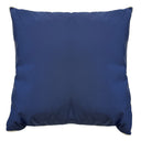 Nammos Outdoor Pillow - Solid With Piping, 24X24 (1 Pillow)