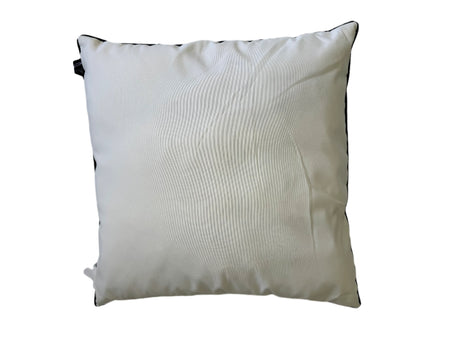 Nammos Outdoor Pillow - Solid With Piping, 24X24 (1 Pillow)