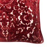 Nixon Traditional Damask Cut Velvet Pillow - Damask Pattern, 18" X 24" (1 Pillow)