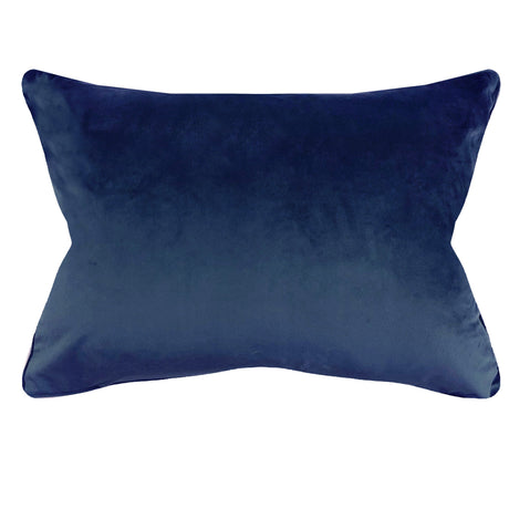 Nixon Traditional Damask Cut Velvet Pillow - Damask Pattern, 18" X 24" (1 Pillow)