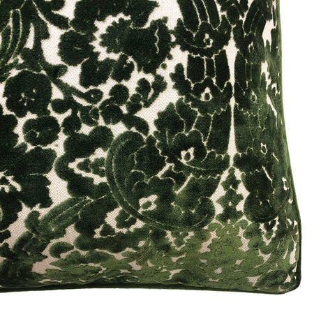 Nixon Traditional Damask Cut Velvet Pillow - Damask Pattern, 18" X 24" (1 Pillow)