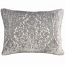 Nixon Traditional Damask Cut Velvet Pillow - Damask Pattern, 18" X 24" (1 Pillow)