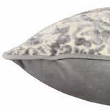 Nixon Traditional Damask Cut Velvet Pillow - Damask Pattern, 18" X 24" (1 Pillow)