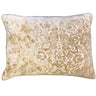 Nixon Traditional Damask Cut Velvet Pillow - Damask Pattern, 18" X 24" (1 Pillow)